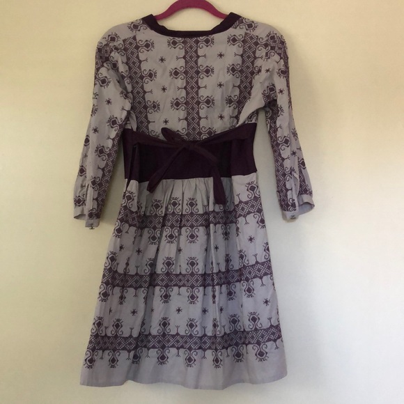 Odd Molly Uncorporated Purple Embroidered Dress - Picture 4 of 6